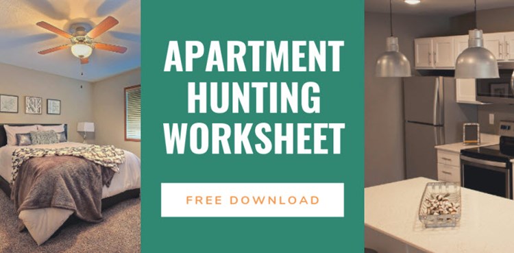 Apartment Hunting Worksheet