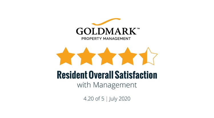Resident Satisfaction Results for July 2020