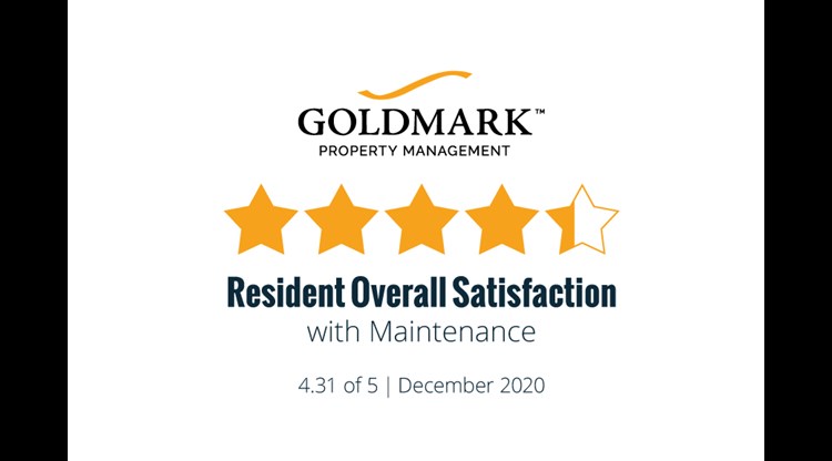 Resident Satisfaction Results for December 2020