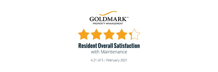 RESIDENT SATISFACTION RESULTS FOR FEBRUARY 2021
