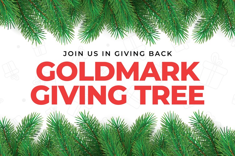 The Goldmark Giving Tree and December Giving