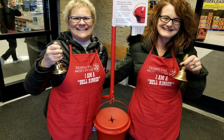 Bell Ringing for the Salvation Army