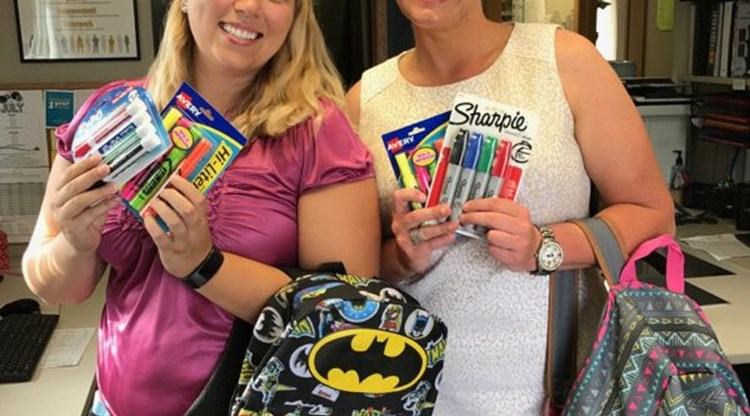 Making a Positive Mark: 2017 School Supply Drive